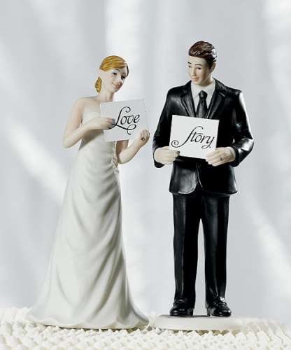 Read My Sign Wedding Cake Topper - Groom - Click Image to Close